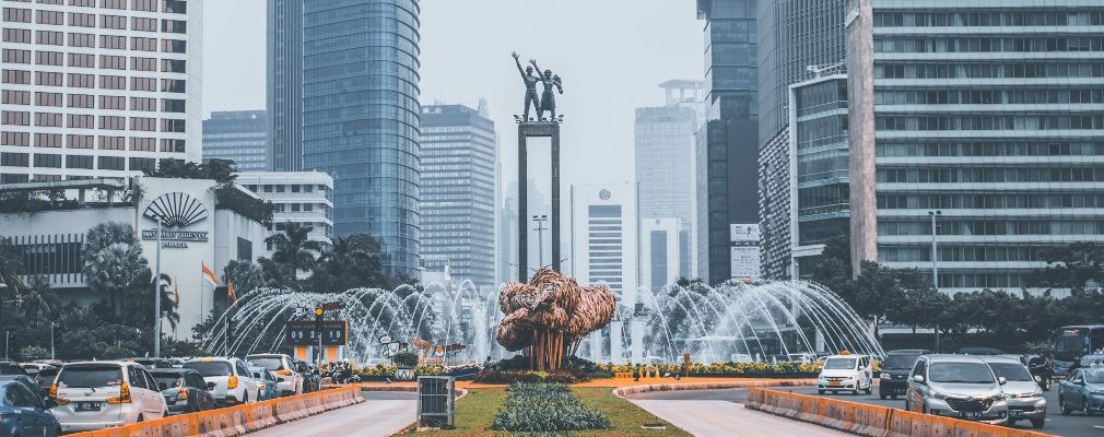 Urban city centrum Jakarta